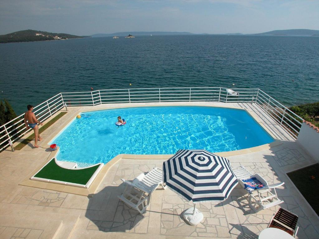 Apartments Villa Marija Seget Vranjica Esterno foto